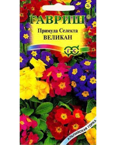 ПРИМУЛА ВЕЛИКАН (селекта) 10шт/20